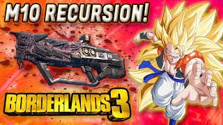 STILL A TOP TIER SHOTGUN! M10 Consecutive Hits Recursion Showcase! Borderlands 3 Recursion Mayhem 10