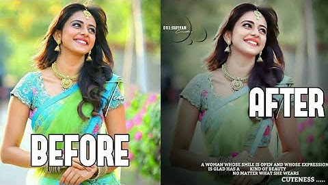 Toolwiz Photoshop And Picksart New Effect Step By Step ||Sufiyan Editx