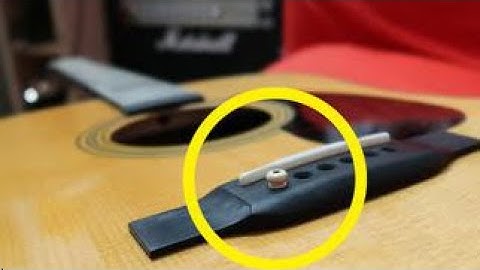 The BEST WAY to remove a STUCK Acoustic Guitar BRIDGE PIN!