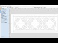 Gothic Quatrefoil | Vectric V11 Tutorials