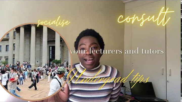 5 things I wish I knew before doing undergrad at Wits || maximising university experience