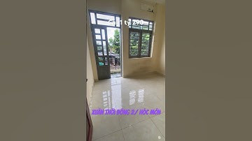 Nhà 3.8x10m 1 trệt 1 lầu Xuân Thới Đông 2/ đường Trần Văn mười . huyện hóc môn #nhahocmon