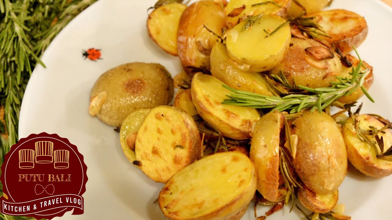 🥔 Ofenkartoffeln mit Rosmarin und Knoblauch | PUTU BALI KITCHEN 🥔 - YouTube