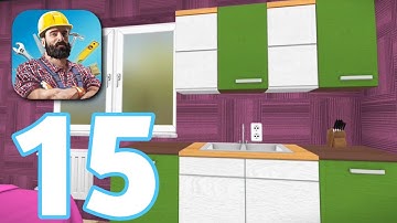 House Flipper Mobile - Gameplay Walkthrough Part 15 - Board Games In The Spring (iOS, Android)