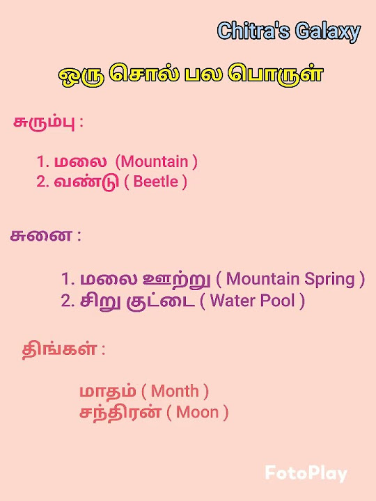 One Word Multiple Meanings chitrasgalaxy9324 one-word-multiple-meanings-chitrasgalaxy9324