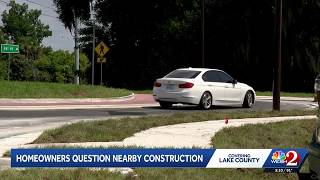 Lake County adding roundabouts; homeowners question the construction