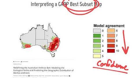 Interpreting a GARP Best Subset Map