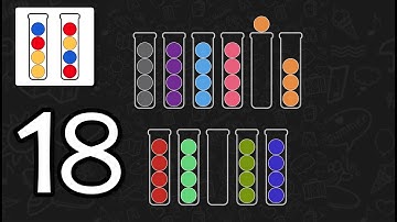Ball Sort Puzzle - Level 221-230 | Gameplay Walkthrough Part 18 (iOS, Android)