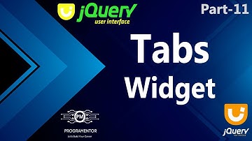 11 | Tabs Widget In jQuery UI | jQuery UI Tabs Method | jQuery User Interface | jQuery (Hindi/Urdu)