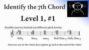 Identify the 7th chord (Level 1, #1)