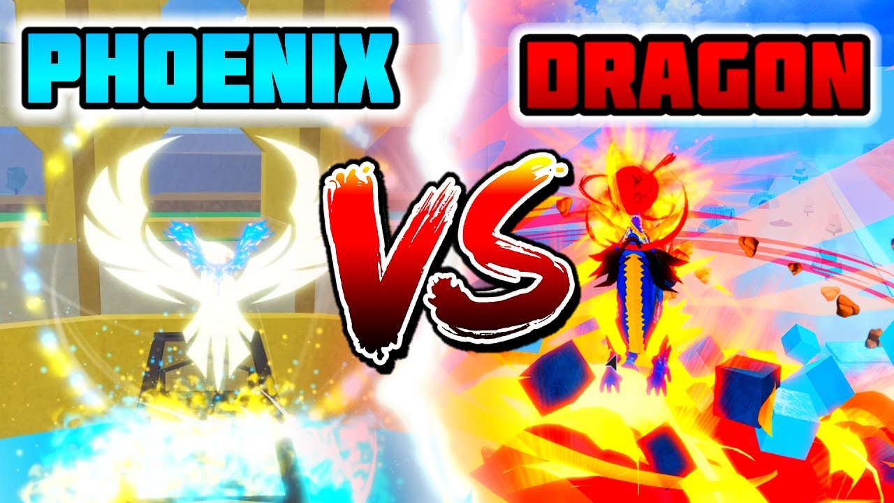 AWAKENING) Phoenix Vs Dragon - Blox Fruits 