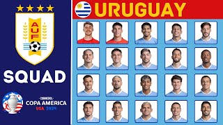 URUGUAY Possible Squad For Copa America 2024 | Uruguay Squad | FootWorld