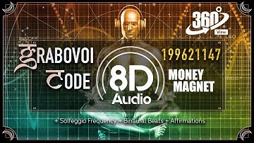 [8D AUDIO] Grabovoi Numbers TO BE A MONEY MAGNET |  VR 360 VIDEO GRABOVOI CODE |