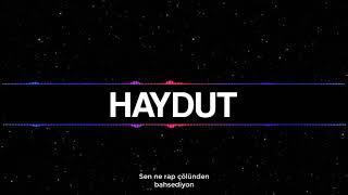 Haydut - Bitirim Lyric Video Diss To Kayyu,Yalçın,Darwin Balık Kafa