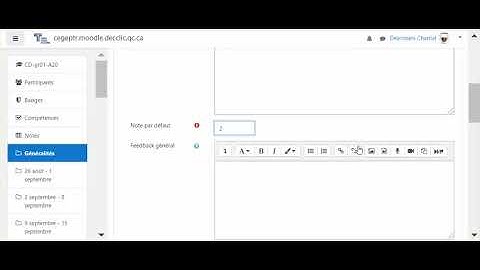 Comment ajouter une question à réponse courte dans Moodle ?