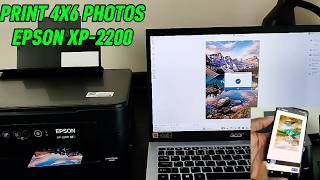 How to Print 4x6 Picture on Your Epson XP 2200 Printer (Phone or Laptop)