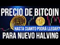 Analisis de Precio de Bitcoin para nuevo Halving, hasta cuanto podrá llegar? Lo analizamos!