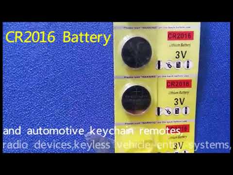 Fortune CR2016 3 Volt Lithium Coin Battery