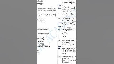 Kcet 2021 mathematics question paper with answer key.