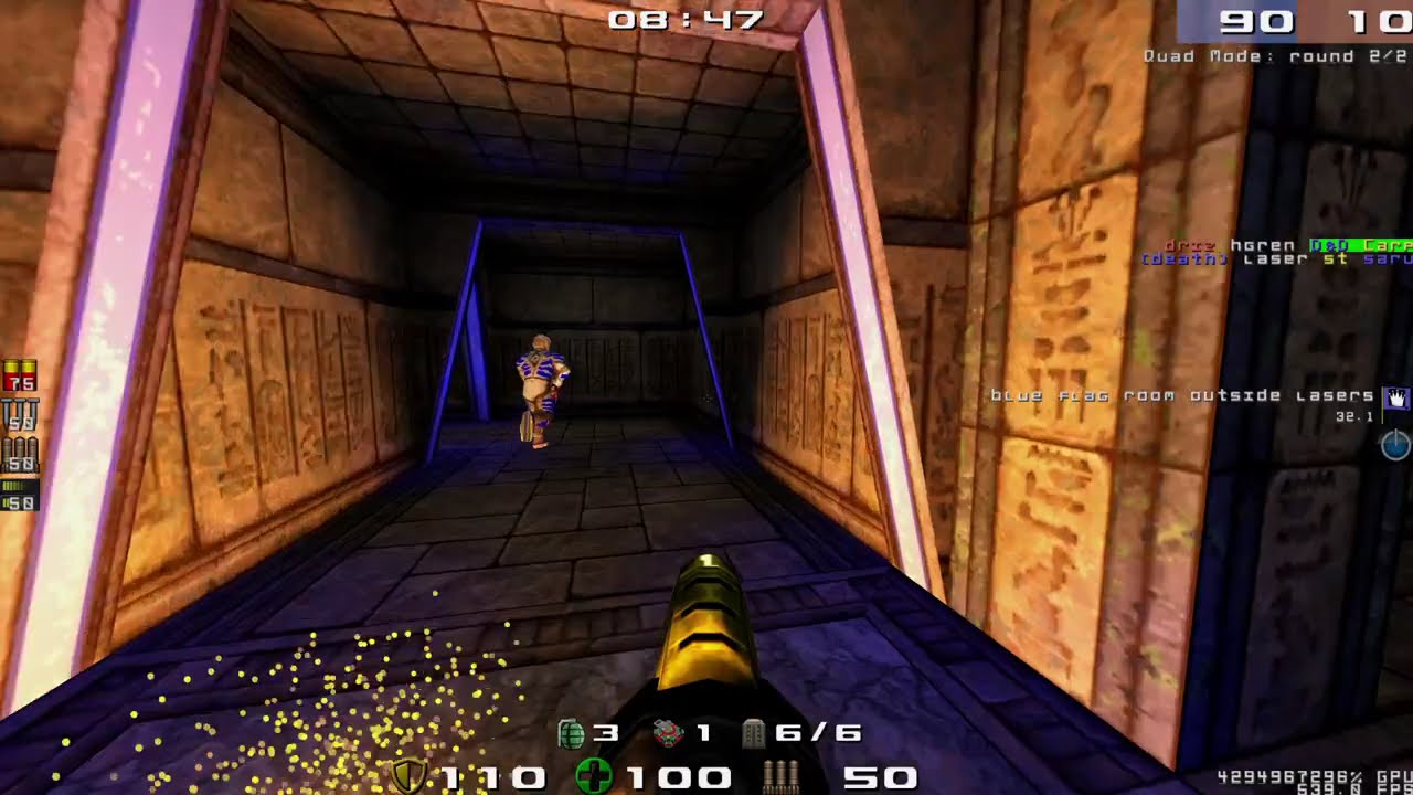 QWTF-Live gameplay (Asset replacement in progress)