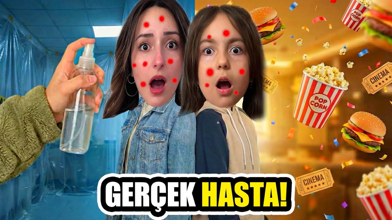 SALGIN HASTALIĞA YAKALANDIK !! ZEYNEP VE HİRANUR SUÇİÇEĞİ OLDU !! 