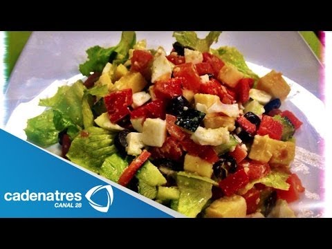 Video: Cómo Hacer Una Ensalada Italiana Clásica