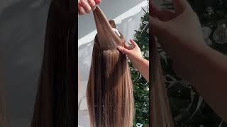 Looks Like Balayage. No Bleach Involved. Just Tape-In Wefts Doing A Really Good Job