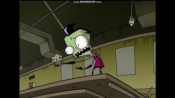 funny scene of Zim with muffin