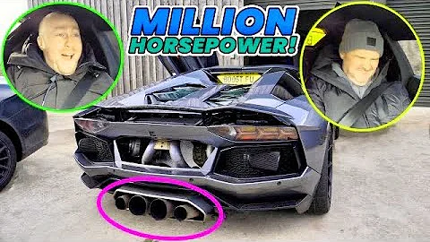 I'VE NEVER FELT POWER LIKE THIS... TWIN TURBO LAMBORHINI AVENTADOR!!