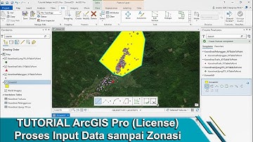 Tutorial ArcGIS Pro || Input Data sampai Zonasi || Poligonisasi || Mapping || Akses Data Intranet ||