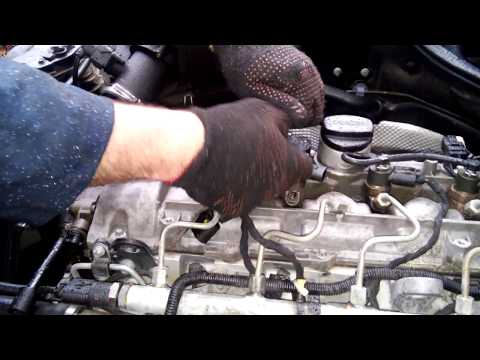 Снятие форсунки mercedes w210(s210) 2.2cdi OM611