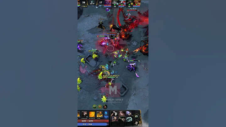 Echo Slam Earthshaker Rampage 🔥 #dota2 #dota2highlights #rampage