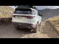 Land Rover New Discovery taking Imogene Pass trail from Telluride to Ouray Colorado. 9-2020