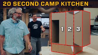 The Ultimate 20 Second Camp Kitchen