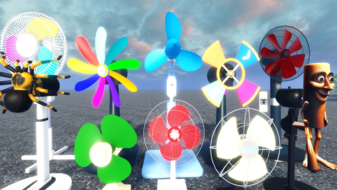 DIY Wobbly Fan ROBLOX Invention In The Garden