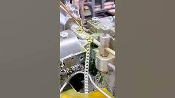 The process of making iron chains  -  good machinery can improve work efficiency