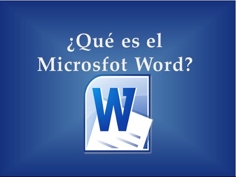 que es word conceptos y parte youtube word word