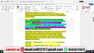 Exp22 Word Ch03 CumulativeAssessment Academics