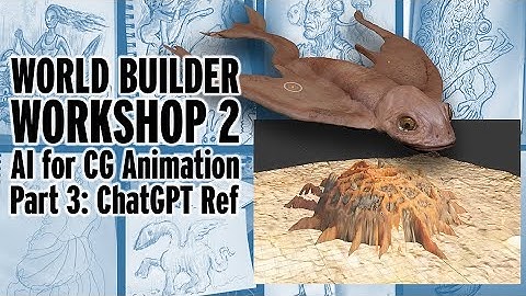 AI Tools for Animation: PART 3 - ChatGPT 2D Reference Images