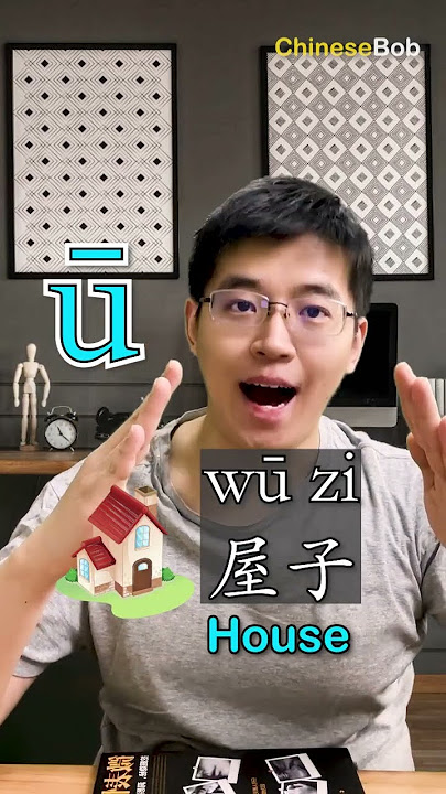 [Chinese Pinyin 04] Basic Syllable 'u', Learn Chinese with Bob