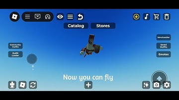 How to fly in roblox catalog avatar creator