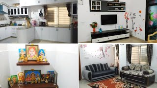 My Home Tour Video in Tamil | 2 BHK Flat Home Tour 1200 Sq.Feet | Living Room Tour | Kitchen Tour ||