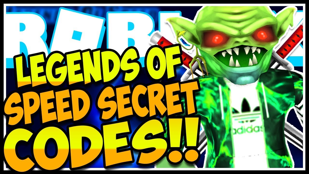 All Secret Codes On Legends Of Speed Legends Of Speed Roblox