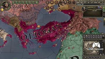 CK2 Ottoman Turkish Emperor on Byzantine Throne -1