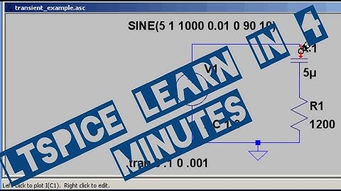 How to use LTspice|Schematic Diagram Tutorial