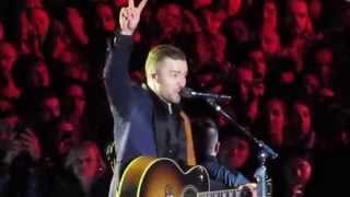 Justin Timberlake - Cheers & Elvis' 'Heartbreak Hotel' | Stade de France, Paris | 26 April 2014