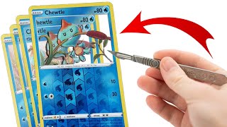 3D POKEMON CARDS - Chewtle SHADOWBOX card