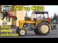 Ursus C-330 vs Władimiriec T25 vs nowy ciągnik 👉Bitwa na podnoszenie ciężarów