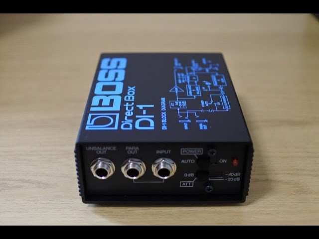 Bass Direct Box Sound Samples #2 jazz Bass ベース ダイレクト