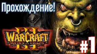 Warcraft 3: Reign of Chaos | Прохождение! №1 Исход Орды (Знакомство с игрой)